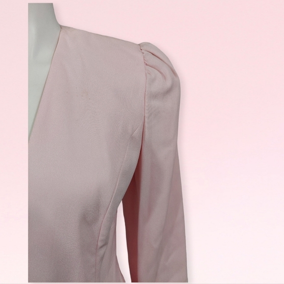 Opalis by Frank Hahn Pale Pink Skirt Set Women's Vintage Size 8 Made In USA - Picture 7 of 14